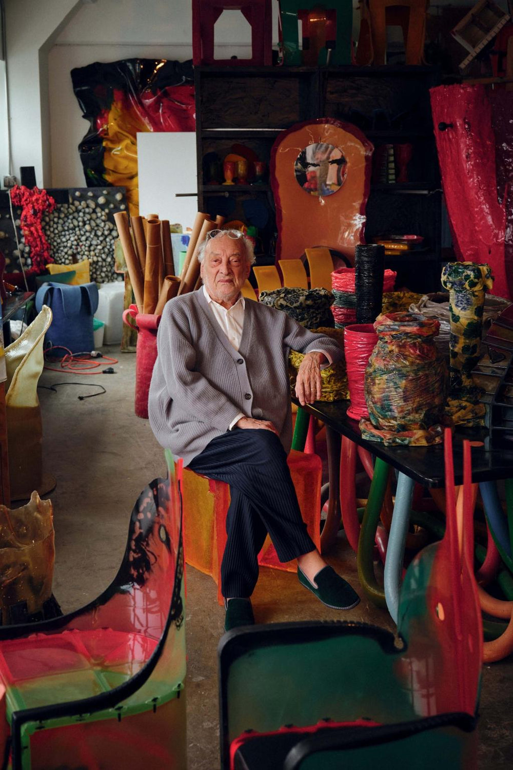 Morreu Gaetano Pesce: O Designer da Poltrona UP