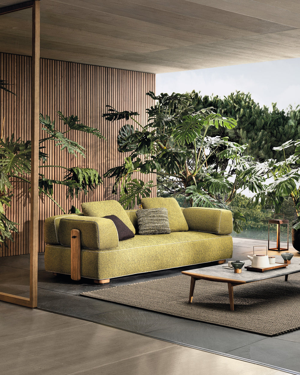 Minotti Florida: a coleção outdoor para prolongar o habitar para o exterior